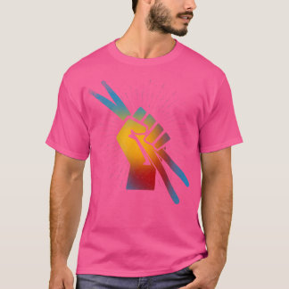 T-shirt Batteur Baguettes de Batterie Passionné de Percuss