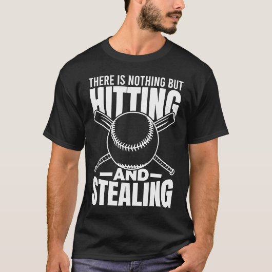 T-shirt Batteur de baseball coureur de baseball (Devant)