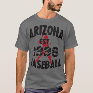T-shirt Batteur de baseball vintage Arizona Est 1998