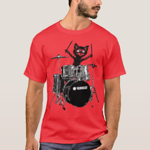 T-shirt Batteur de chat