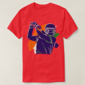 T-shirt Batteur de cricket1 (Design devant)