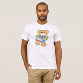 T-shirt Batteur d'ours de nounours (Devant entier)