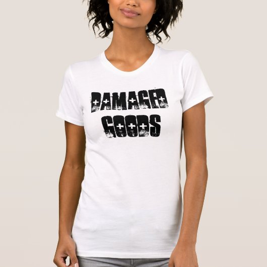 T-shirt Batteur endommagé de marchandises (Devant)