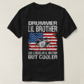 T-shirt Batteur FRÈRE LIL Comme un FRÈRE LIL régulier seul (Design devant)