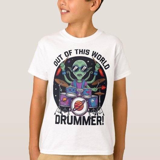 T-SHIRT BATTEUR HORS DU MONDE (Devant)