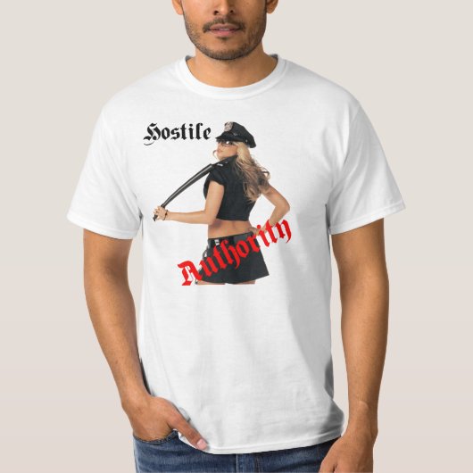 T-shirt Batteur hostile (Devant)
