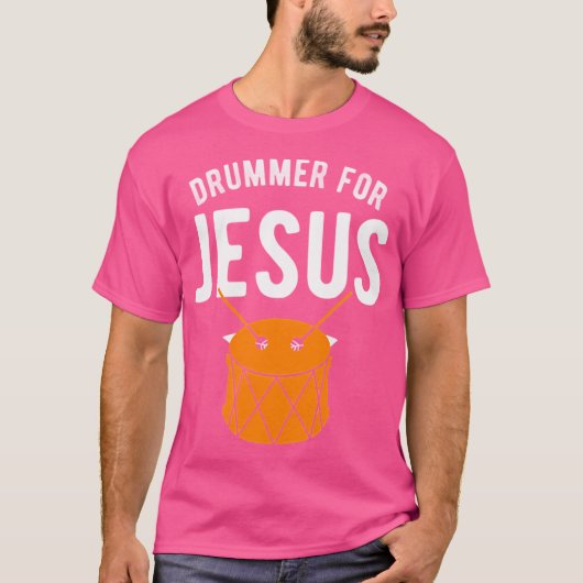 T-shirt Batteur Pour Jésus Tri-Blend (Devant)
