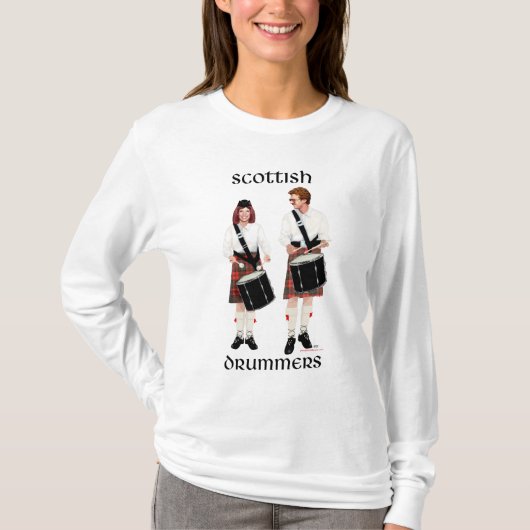 T-shirt Batteurs écossais (Devant)