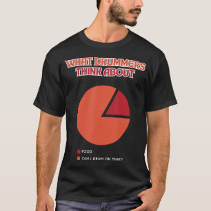 T-shirt Batteurs Pensent Aux Percussionnistes De La Batter