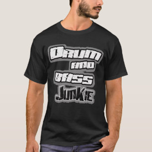 T-shirt BATTEZ DU TAMBOUR de la chemise BASSE de breakbeat