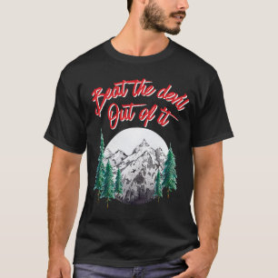 T-shirt Battez Le Diable De Il Hippie Artiste Peintre T