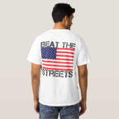 T-shirt Battez les rues (Dos entier)