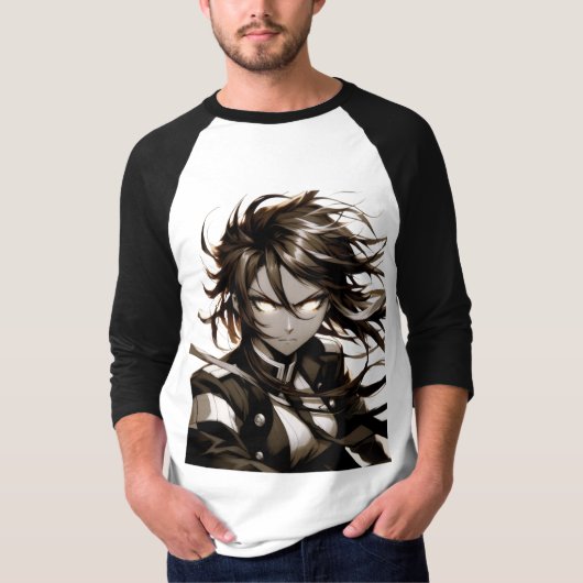 T-shirt "Battle Aura Unleashed" (Devant)