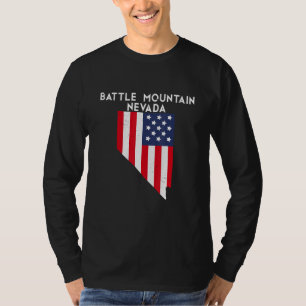 T-shirt Battle Mountain Nevada USA State America Travel Ne