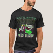 T-shirt BattleBots Robot Witch Doctor Logo Stack (Devant)