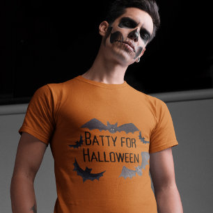T-shirt Batty pour Halloween chauve-souris Vampire effroi