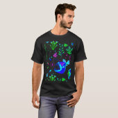 T-shirt Baudroie et petits poissons (Devant entier)