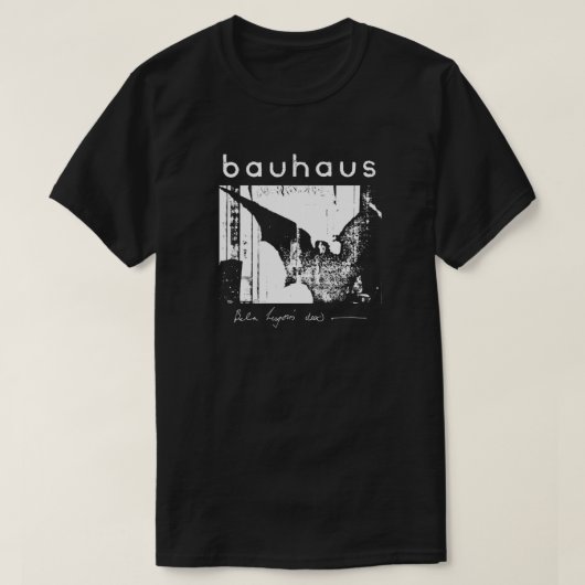T-shirt Bauhaus - Bat Wings - Le Dead Essential de Bela Lu (Design devant)