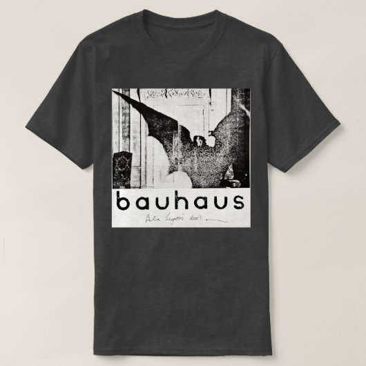 T-shirt Bauhaus Bela Lugosis Décès 2 (Design devant)