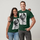 T-shirt Bauhaus Inspired Black and White Print for Living (Unisexe)