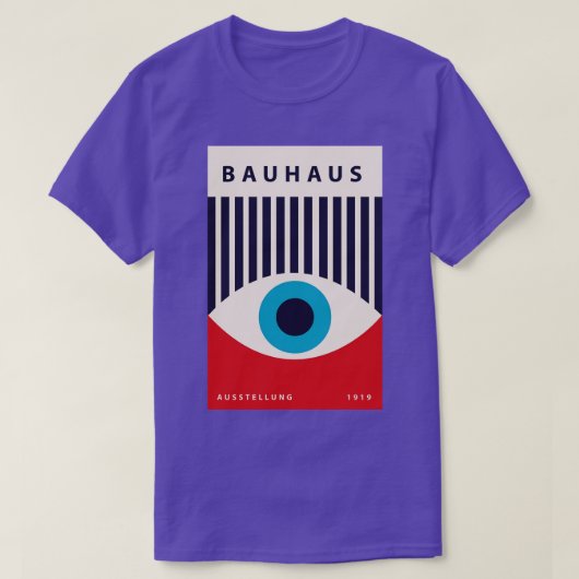 T-shirt Bauhaus Oeil (Design devant)