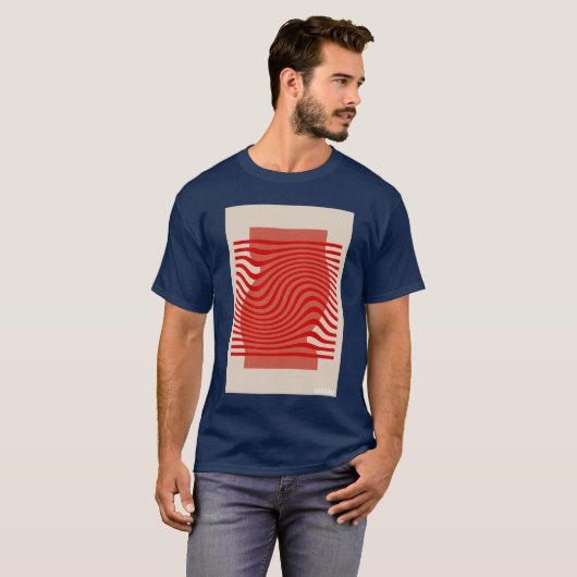T-shirt Bauhaus Retro Art Deco architecture discipline fro (Devant entier)
