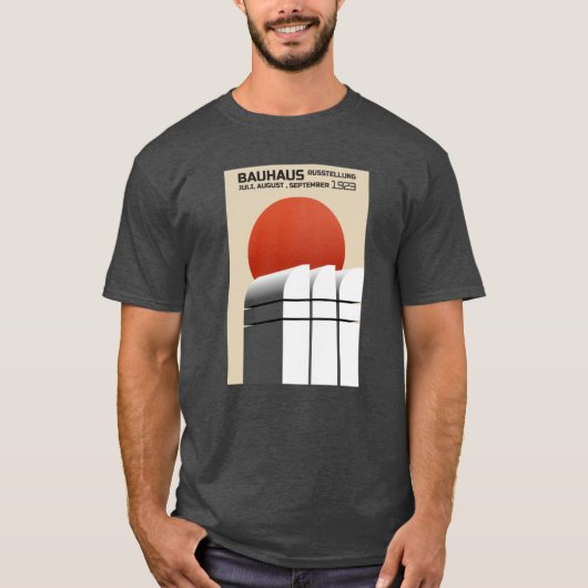 T-shirt Bauhaus Retro Art Déco architecture discipline pou (Devant)