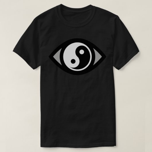 T-SHIRT BAUHAUS YIN YANG EYE (Design devant)