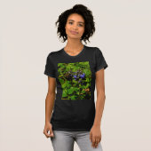 T-shirt Baume d'abeille pourpre et bourdon (Devant entier)