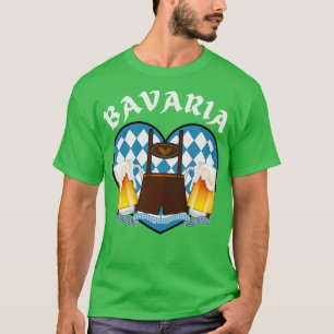 T-shirt Bavaria Germany Beer Bavarian Outfit