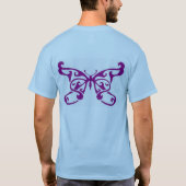 T-shirt Bave des filles Rule.Boys (Dos)