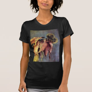 T-shirt Bavures et feuille de châtaigne