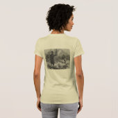 T-shirt Bavures tirées d'abord (Dos entier)