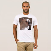 T-shirt Baxter le bouledogue anglais (Devant entier)