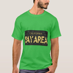 T-shirt Bay Area California Old School