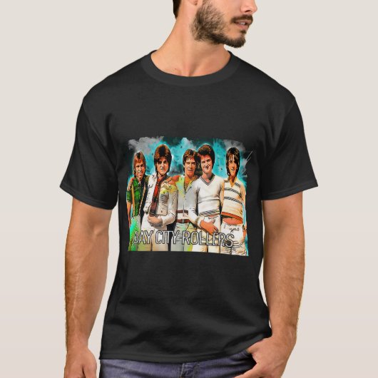 T-shirt Bay City Rollers #26 (Devant)