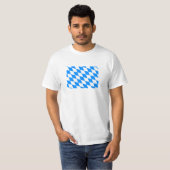 T-shirt Bayern Rauten Fahne (Devant entier)