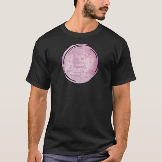 T-shirt Bayon Face rose (Devant)