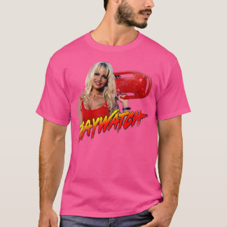T-shirt Baywatch en détresse