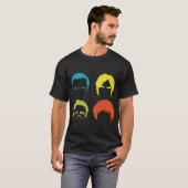 T-shirt Bazinga Art Pop (Devant entier)