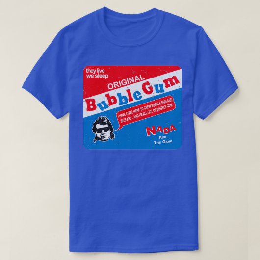 T-shirt Bazooka Nada Ils Vivent (Design devant)