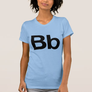 T-shirt Bb helvetica