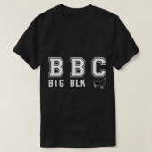 T-shirt BBC (GRANDE liste noire _) (Design devant)