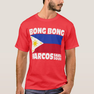 T-shirt BBM 2022 Bongbong Marcos et Sara Philippines 