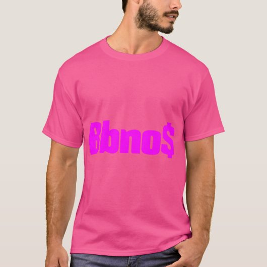 T-shirt Bbno retro (Devant)