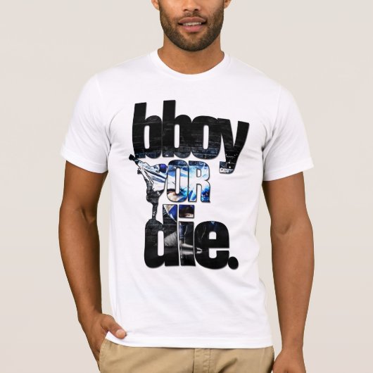 T-shirt bboy ou mourez (Devant)