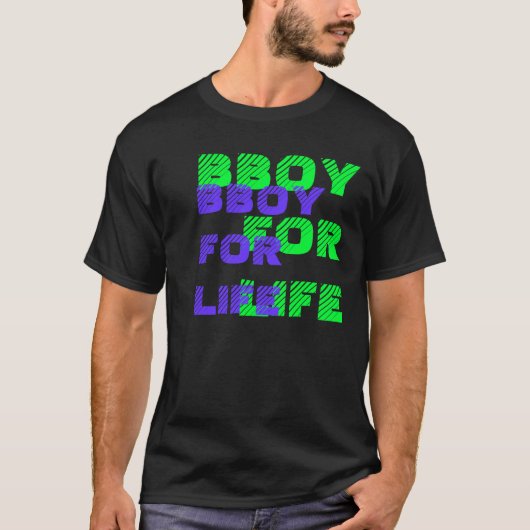 T-SHIRT BBOYFORLIFE, BBOYFORLIFE (Devant)
