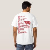 T-SHIRT BBQ (Dos entier)