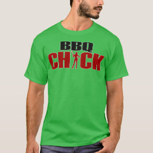 T-shirt Bbq chick