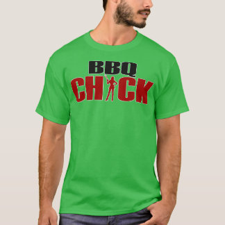 T-shirt Bbq chick
